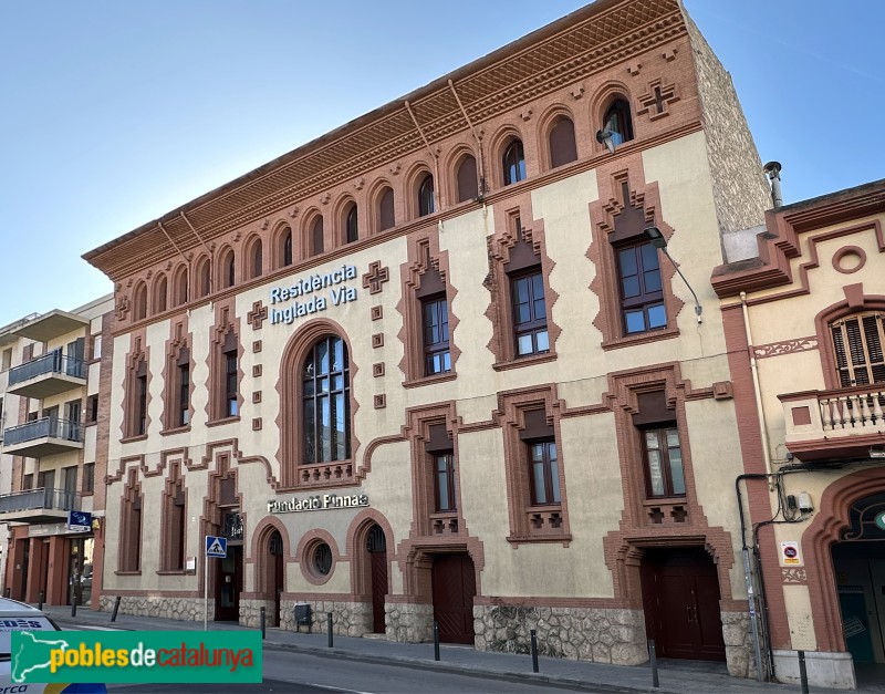Vilafranca del Penedès - Asil Inglada Via (Foto: Albert Esteves, 2024) Vilafranca del Penedès - Asil Inglada Via