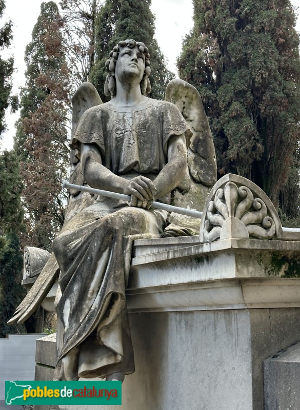 Vilafranca del Penedès - Cementiri. Panteó Josep Balaguer i Martí (Foto: Albert Esteves, 2024) Vilafranca del Penedès - Cementiri. Panteó Josep Balaguer i Martí