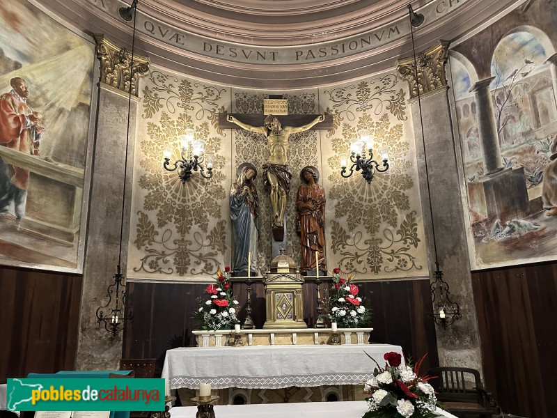 Vilafranca del Penedès. Basílica de Santa Maria. Capella del Santíssim (Foto: Albert Esteves, 2024) Vilafranca del Penedès. Basílica de Santa Maria. Capella del Santíssim