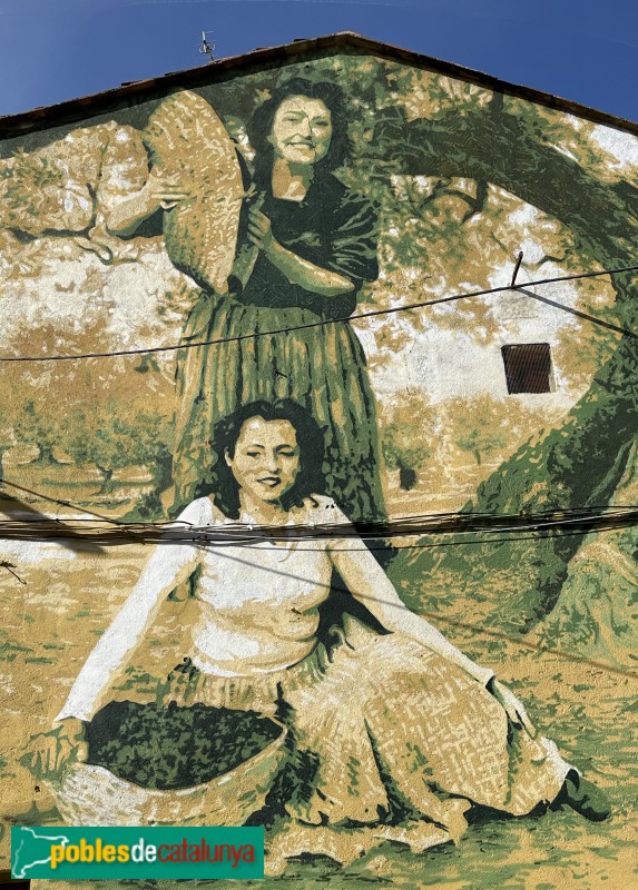 Ulldecona - Mural <i>Salvem lo Montsià</i> (Foto: Albert Esteves, 2024) Ulldecona - Mural <i>Salvem lo Montsià</i>