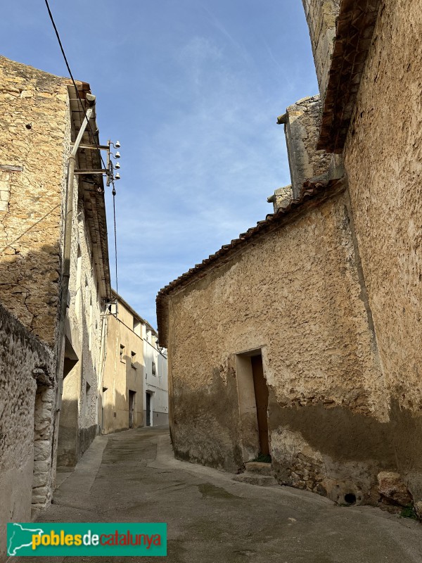 Un carrer de Godall (Foto: Albert Esteves, 2024) Un carrer de Godall