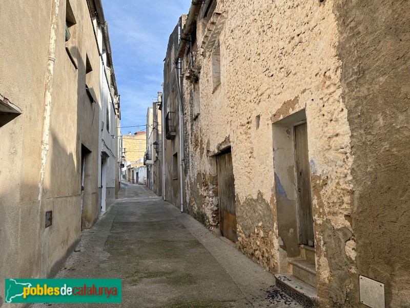 Un carrer de Godall (Foto: Albert Esteves, 2024) Un carrer de Godall