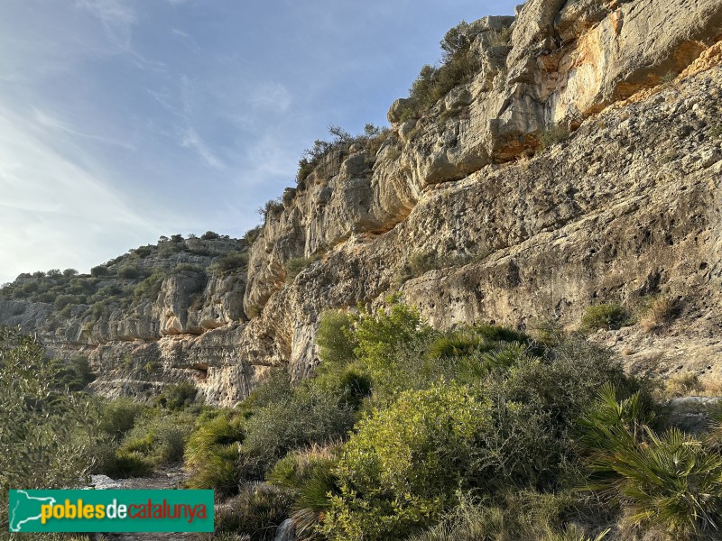 Ulldecona - Pintures rupestres de l'Abric de l'Ermita