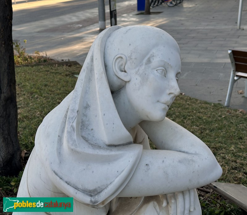 Esplugues de Llobregat - Escultura <i>Alba</i> (Eulàlia Fàbregas)