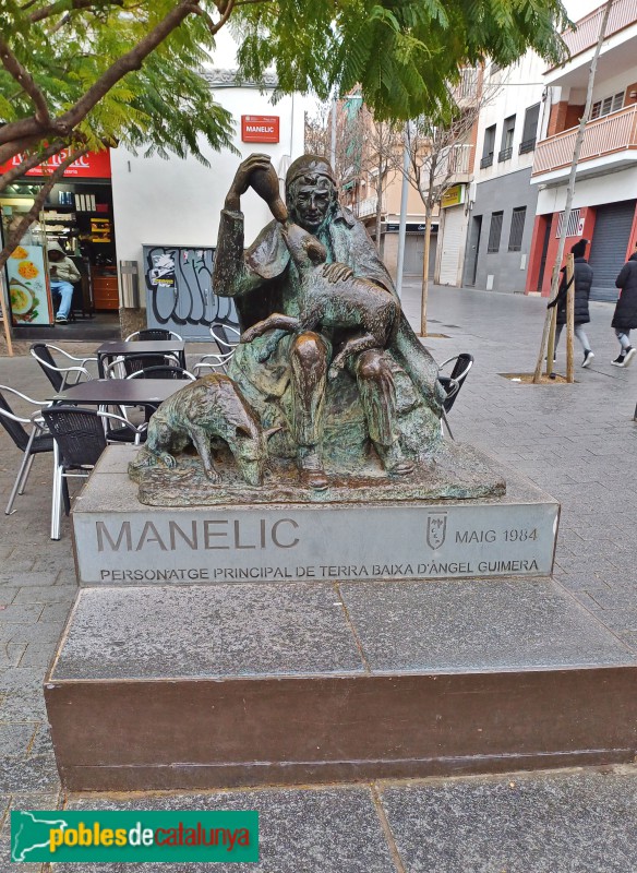 Santa Coloma de Gramenet - Monument al Manelic