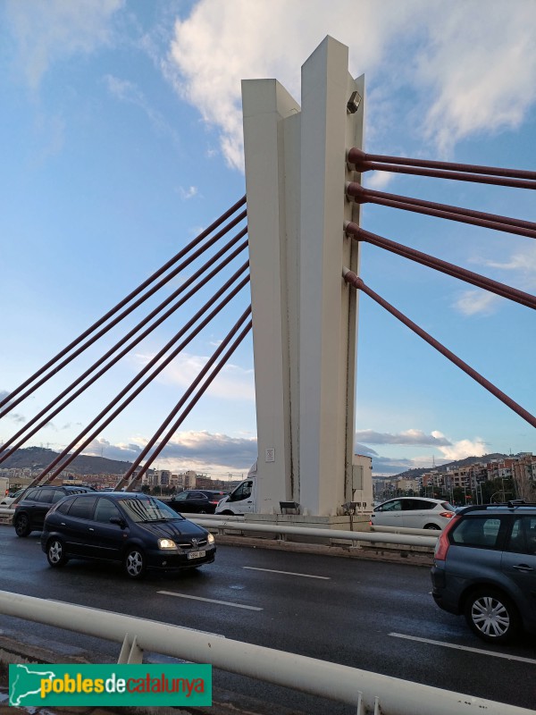 Santa Coloma de Gramenet - Pont de Can Peixauet (Foto: Sergi Suárez, 2024) Santa Coloma de Gramenet - Pont de Can Peixauet