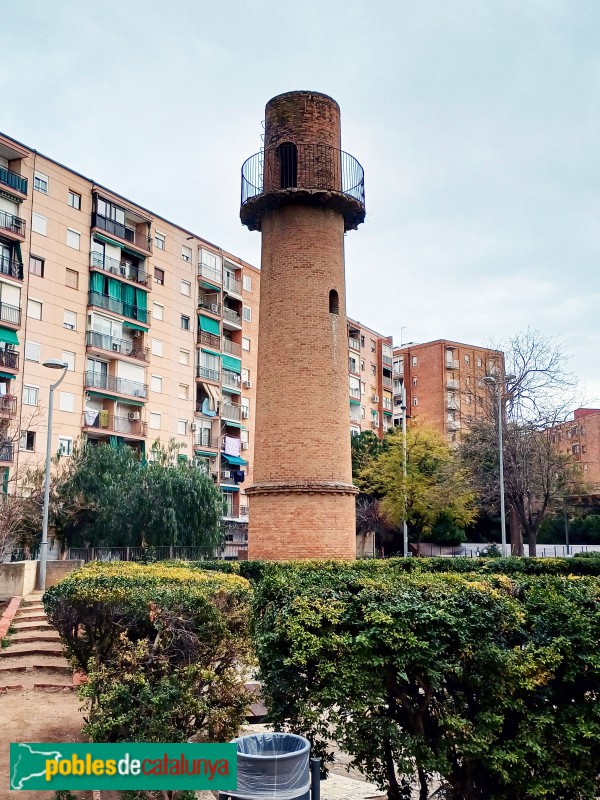 Santa Coloma de Gramenet - Torre Balldovina, torre d'aigua