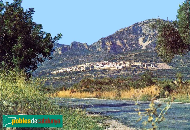Mas de Barberans. Postal antiga Mas de Barberans. Postal antiga