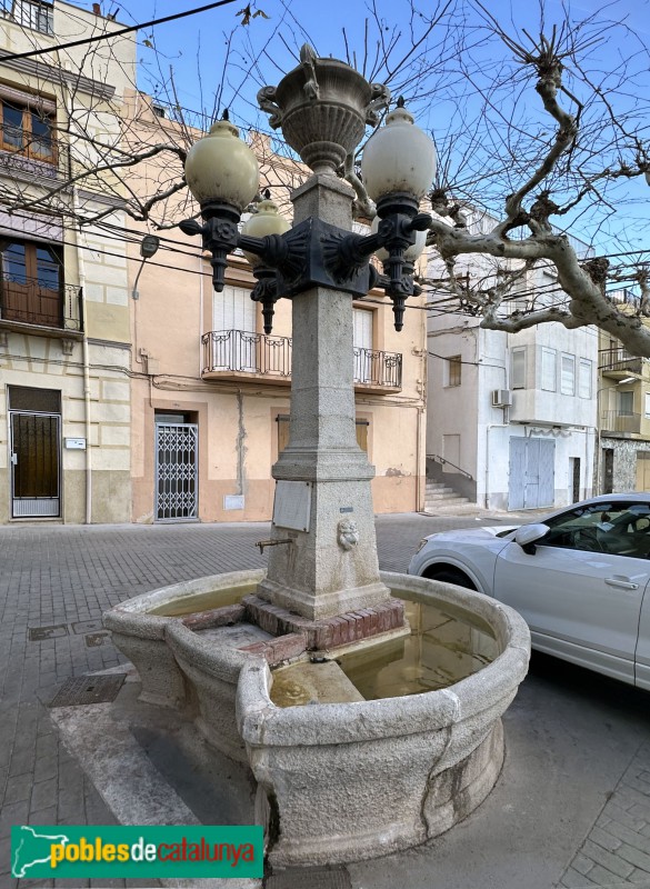 Mas de Barberans - Font del carrer Major