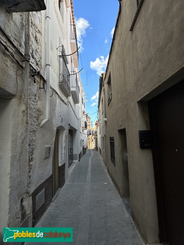Un carrer de Mas de Barberans (Foto: Albert Esteves, 2024) Un carrer de Mas de Barberans