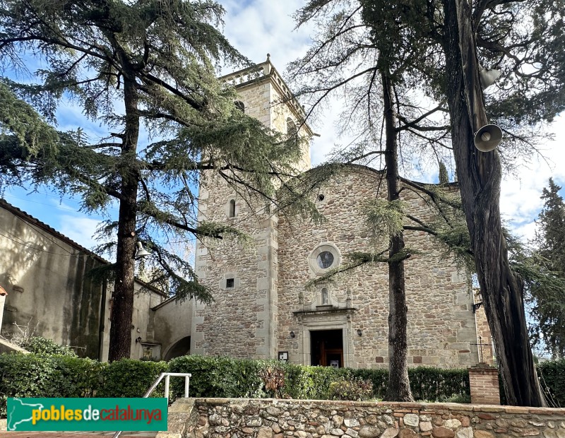 Lliçà de Vall - Església de Sant Cristòfol (Foto: Albert Esteves, 2024) Lliçà de Vall - Església de Sant Cristòfol