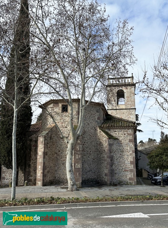 Lliçà de Vall - Església de Sant Cristòfol (Foto: Albert Esteves, 2024) Lliçà de Vall - Església de Sant Cristòfol