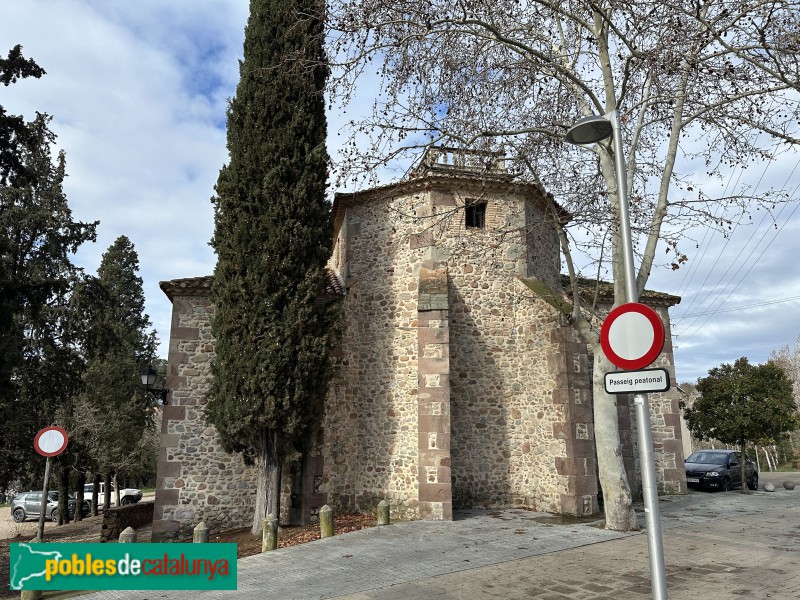 Lliçà de Vall - Església de Sant Cristòfol (Foto: Albert Esteves, 2024) Lliçà de Vall - Església de Sant Cristòfol