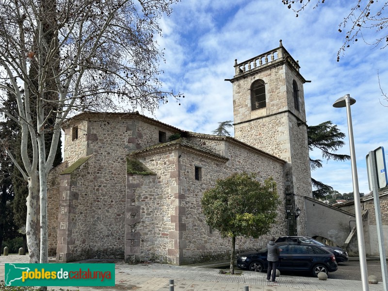 Lliçà de Vall - Església de Sant Cristòfol (Foto: Albert Esteves, 2024) Lliçà de Vall - Església de Sant Cristòfol
