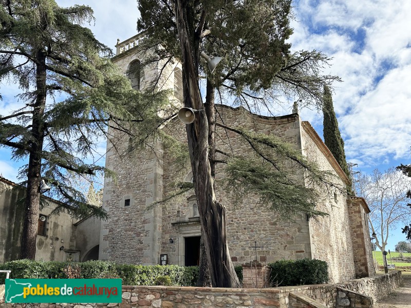 Lliçà de Vall - Església de Sant Cristòfol (Foto: Albert Esteves, 2024) Lliçà de Vall - Església de Sant Cristòfol