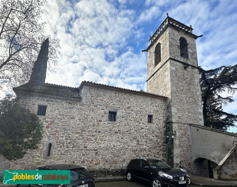 Lliçà de Vall - Església de Sant Cristòfol (Foto: Albert Esteves, 2024) Lliçà de Vall - Església de Sant Cristòfol