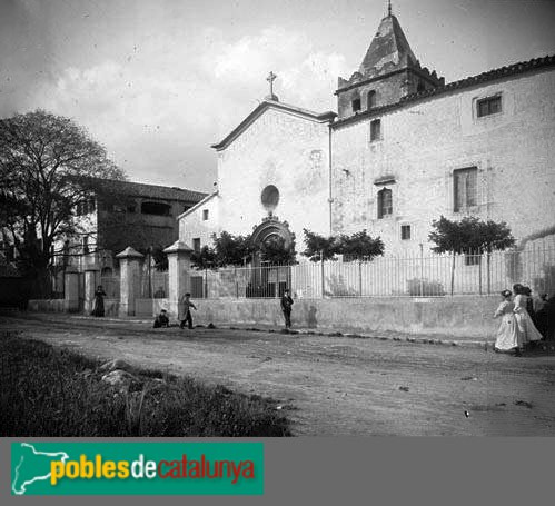 Sant Esteve de Palautordera - Església de Sant Esteve (Foto: <i>Jaume Oliveras -Arxiu Fotogràfic Centre Excursionista de Catalunya-</i>, 1900-1936) Sant Esteve de Palautordera - Església de Sant Esteve
