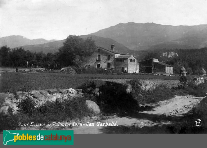 Sant Esteve de Palautordera - Can Garbeller. Postal antiga