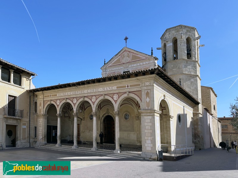 Sant Sadurní d'Anoia - Església de Sant Sadurní (Foto: Albert Esteves, 2024) Sant Sadurní d'Anoia - Església de Sant Sadurní