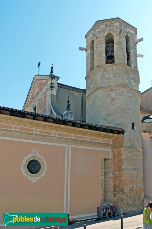 Sant Sadurní d´Anoia - Campanar de l'església (Foto: Albert Esteves, 2013) Sant Sadurní d´Anoia - Campanar de l'església