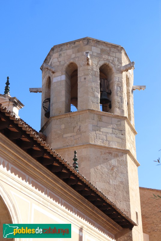 Sant Sadurní d´Anoia - Campanar de l'església (Foto: Albert Esteves, 2024) Sant Sadurní d´Anoia - Campanar de l'església