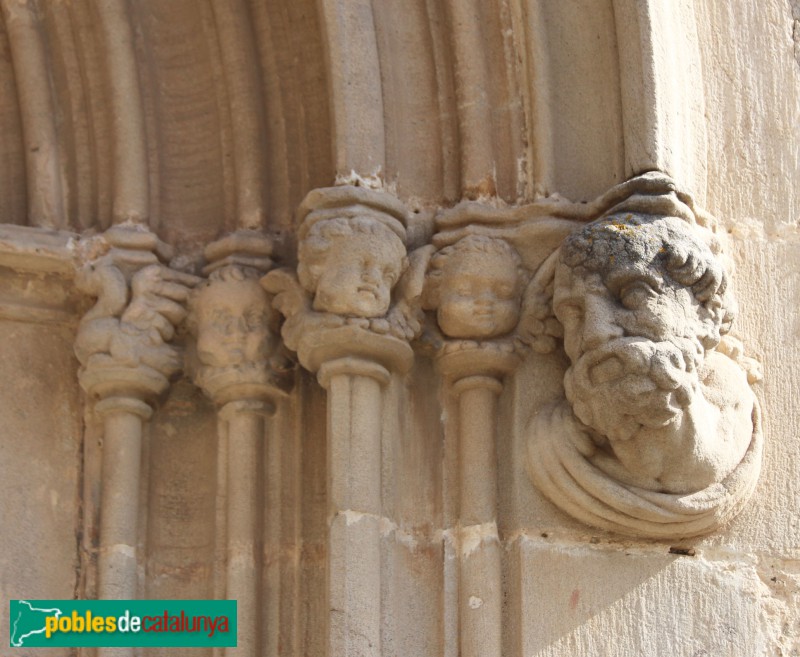 Sant Esteve de Palautordera - Església de Sant Esteve. Portada