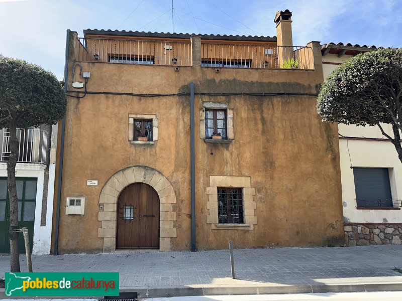 Sant Esteve de Palautordera - Casa del carrer d'Amunt (Foto: Albert Esteves, 2024) Sant Esteve de Palautordera - Casa del carrer d'Amunt