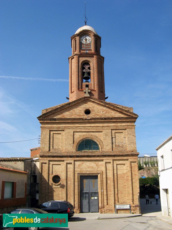 Ullastrell - Església de Santa Maria (Foto: Albert Esteves, 2010) Ullastrell - Església de Santa Maria