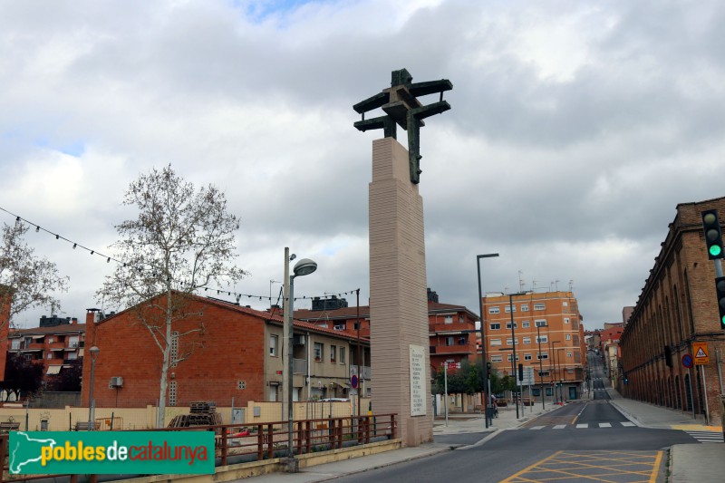 Rubí - Monument a la Rierada