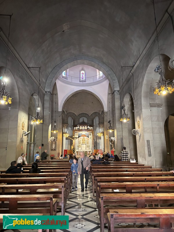 Rubí - Església de Sant Pere. Interior