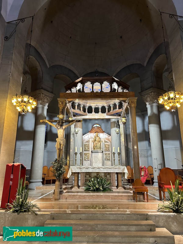 Rubí - Església de Sant Pere. Interior