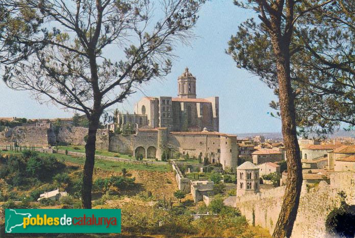 Girona - Catedral. Postal antiga Girona - Catedral. Postal antiga
