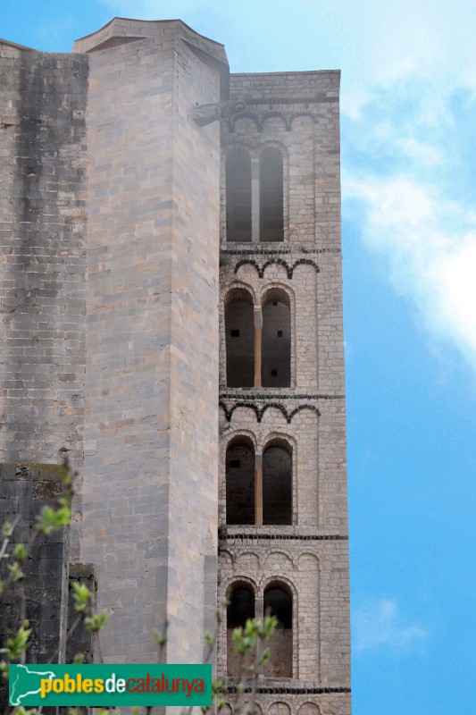 Girona - Torre de Carlemany (Campanar romànic)