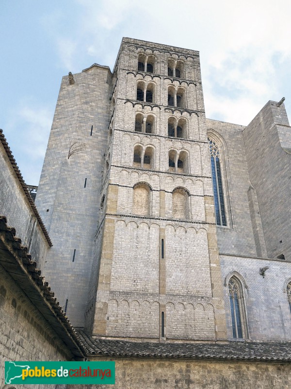 Girona - Torre de Carlemany (Campanar romànic)