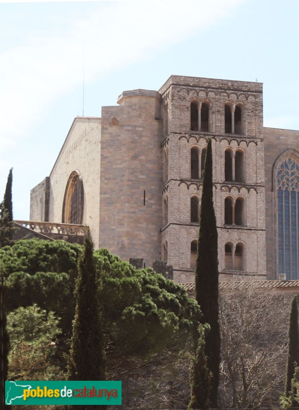 Girona - Torre de Carlemany (Campanar romànic)