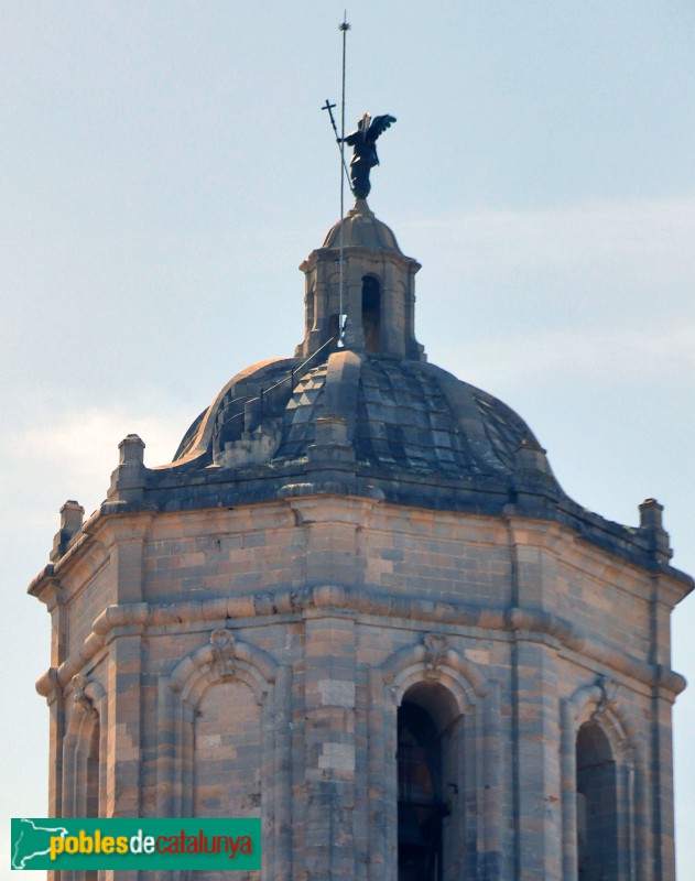 Girona - Catedral de Santa Maria. Cúpula del campanar