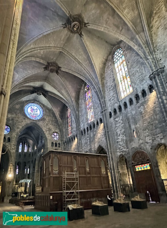 Girona - Catedral de Santa Maria. Interior (Foto: Albert Esteves, 2024) Girona - Catedral de Santa Maria. Interior