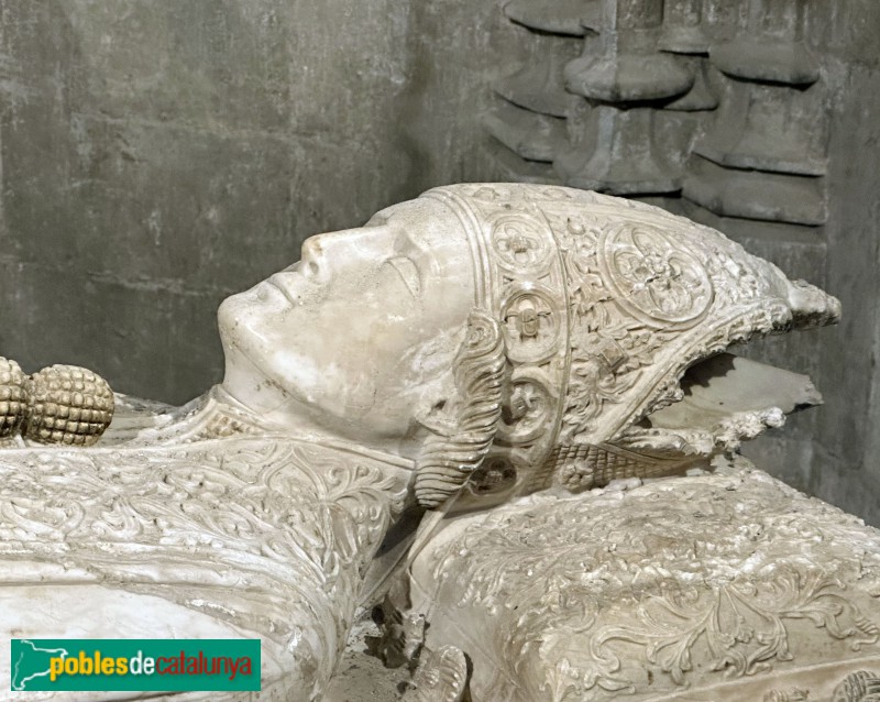 Girona - Catedral. Sepulcre de Berenguer d'Anglesola