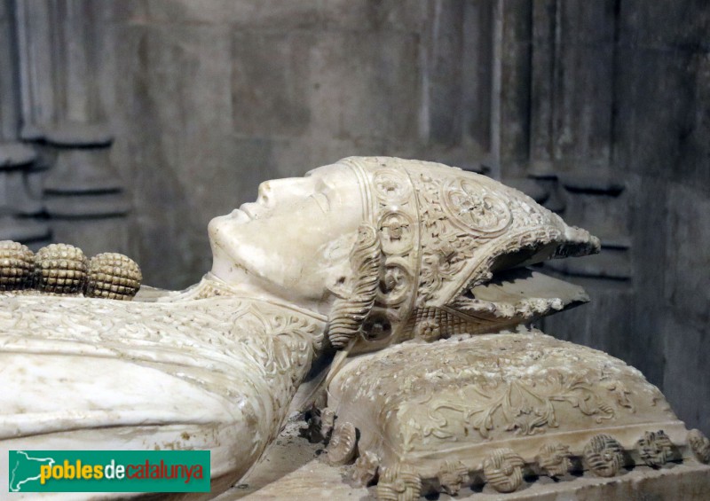 Girona - Catedral. Sepulcre de Berenguer d'Anglesola