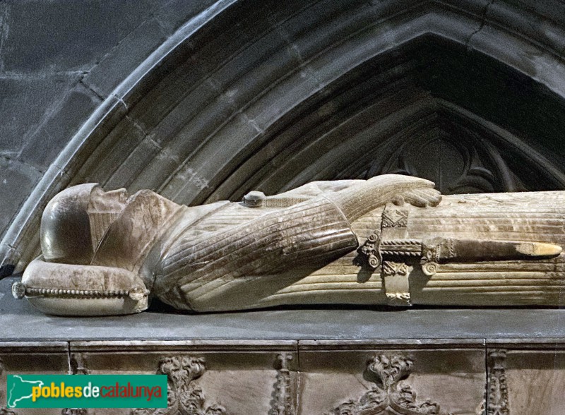 Girona - Catedral. Sepulcre de Ramon Berenguer II