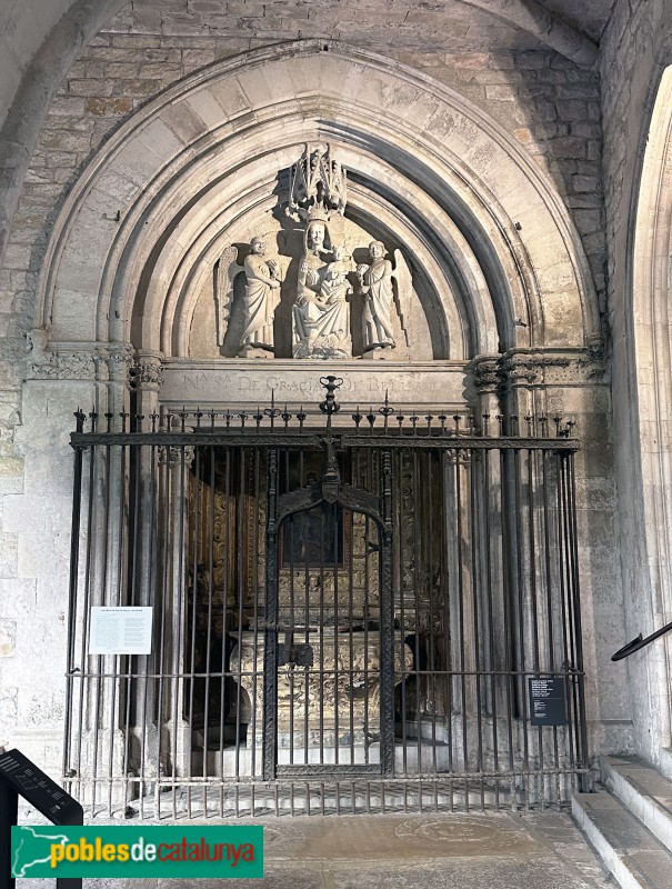 Girona - Catedral. Capella de la Mare de Déu de Bell-ull