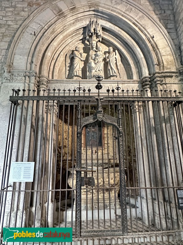 Girona - Catedral. Capella de la Mare de Déu de Bell-ull