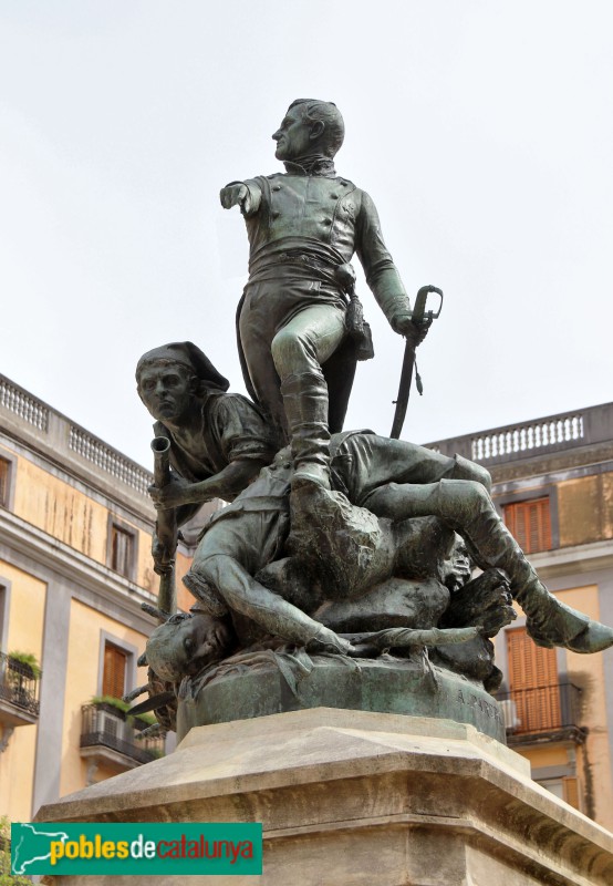 Girona - Monument als Defensors de Girona, 1808-1809