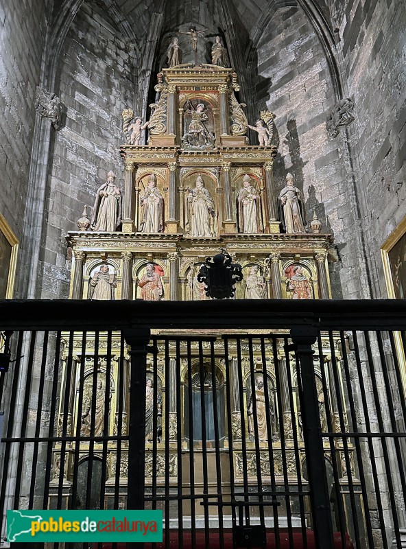 Girona - Catedral. Retaule dels Sants Doctors