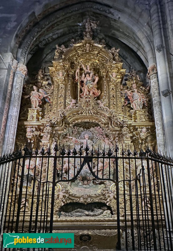 Girona - Catedral. Retaule de la Immaculada