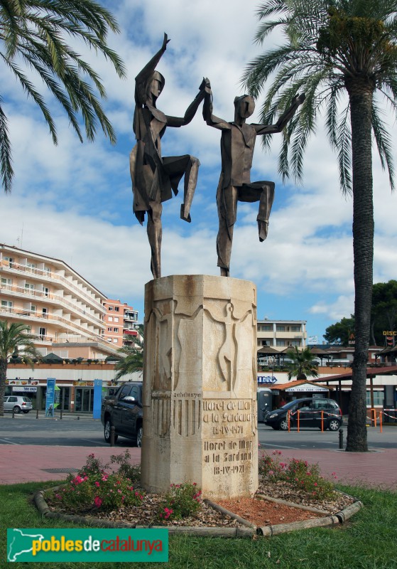 Lloret de Mar - Monument a la Sardana