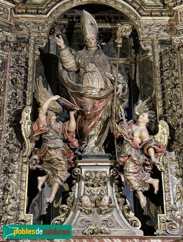 Girona - Catedral. Retaule de Sant Narcís