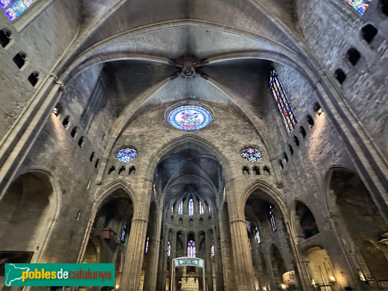 Girona - Catedral de Santa Maria. Interior (Foto: Albert Esteves, 2024) Girona - Catedral de Santa Maria. Interior
