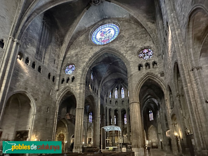 Girona - Catedral de Santa Maria. Interior (Foto: Albert Esteves, 2024) Girona - Catedral de Santa Maria. Interior