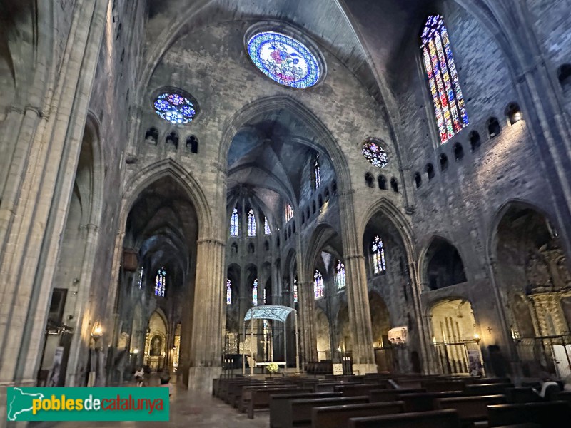 Girona - Catedral de Santa Maria. Interior (Foto: Albert Esteves, 2024) Girona - Catedral de Santa Maria. Interior